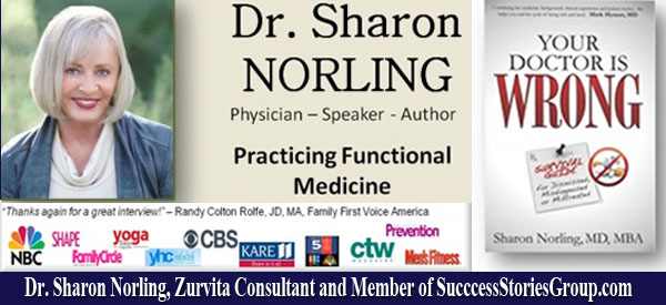 Dr. Sharon Norling author of the book, "Your Doctor is Wrong"!